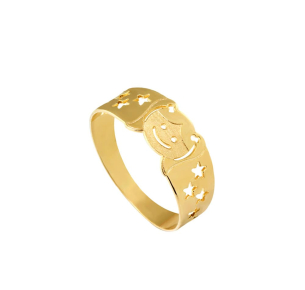 Anel Boneca Fosca Ouro 18k