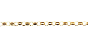 Pulseira Malha Portuguesa de 19cm Ouro 18k