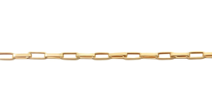 Corrente Malha Cartier de 60cm Ouro 18k