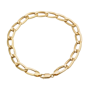 Pulseira 0x0 Achatada Ouro 18k